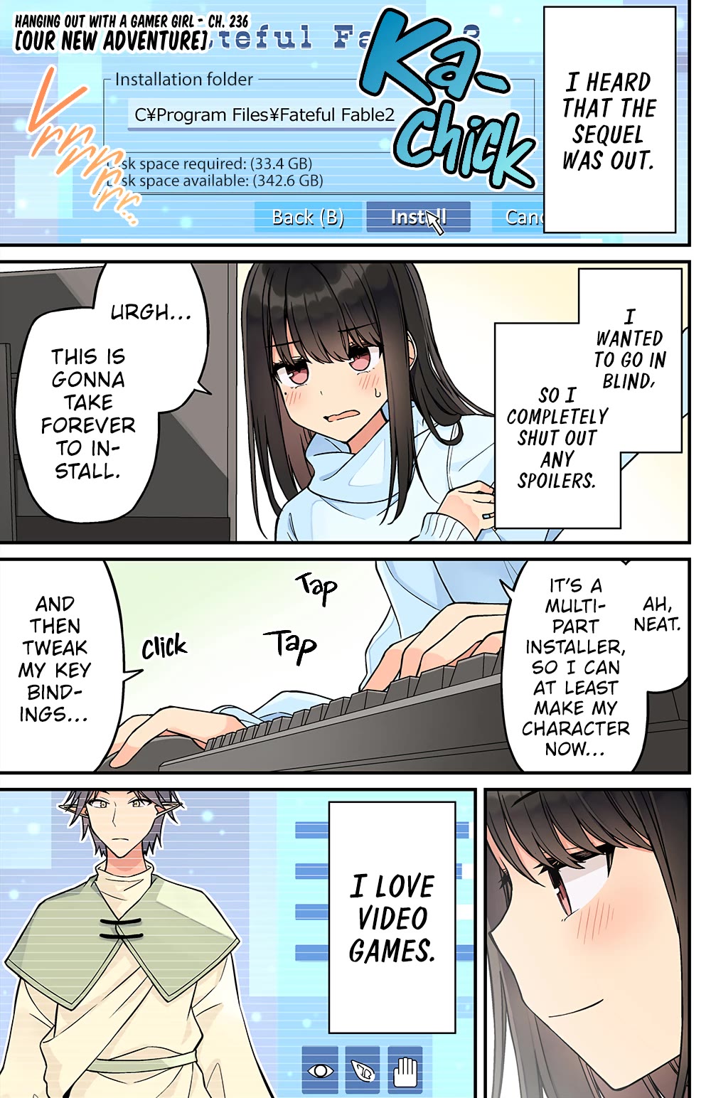 Hanging Out with a Gamer Girl chapter 236 page 1