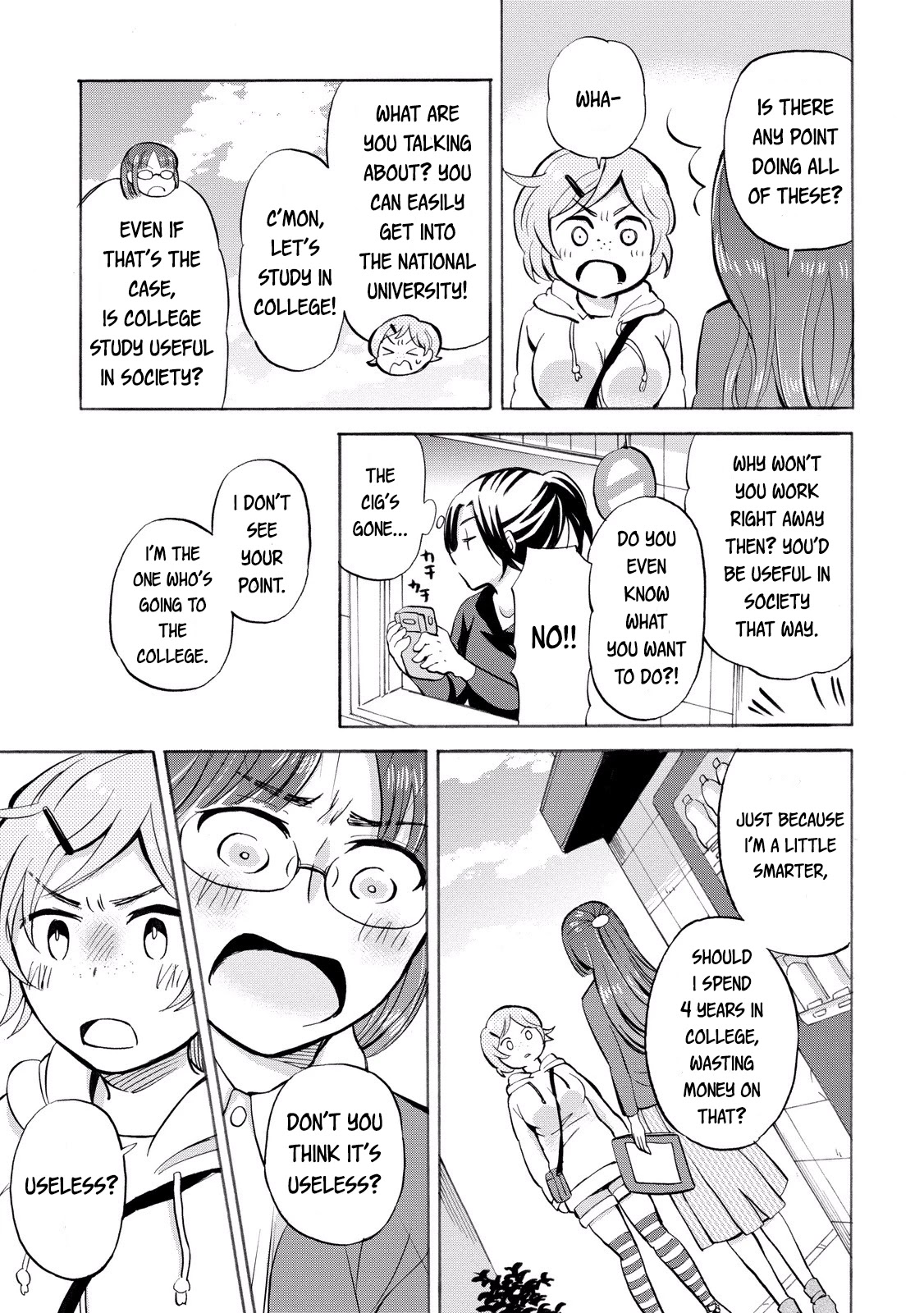 Hannari Girori no Yoriko-san chapter 20 page 5