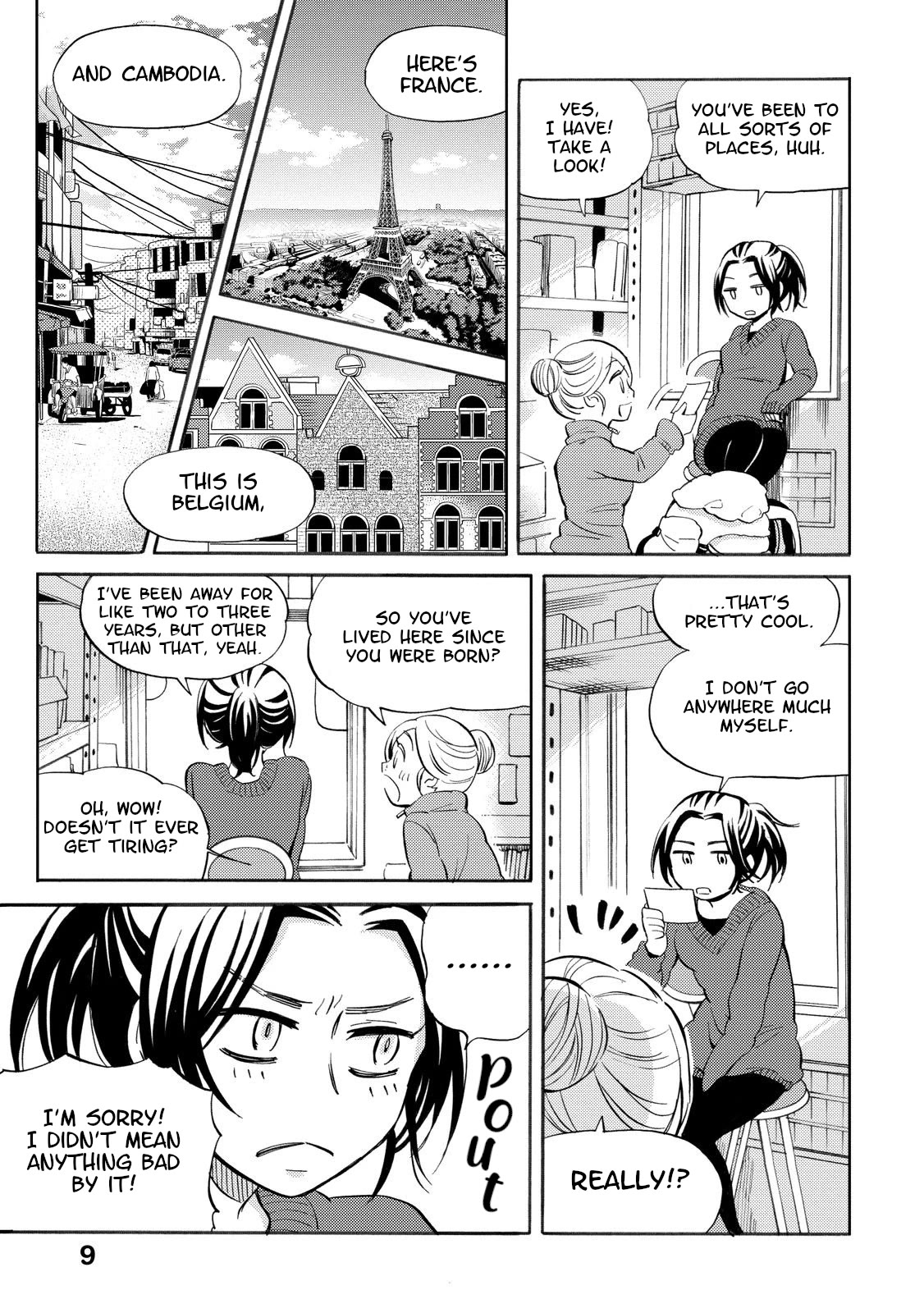 Hannari Girori no Yoriko-san chapter 28 page 10