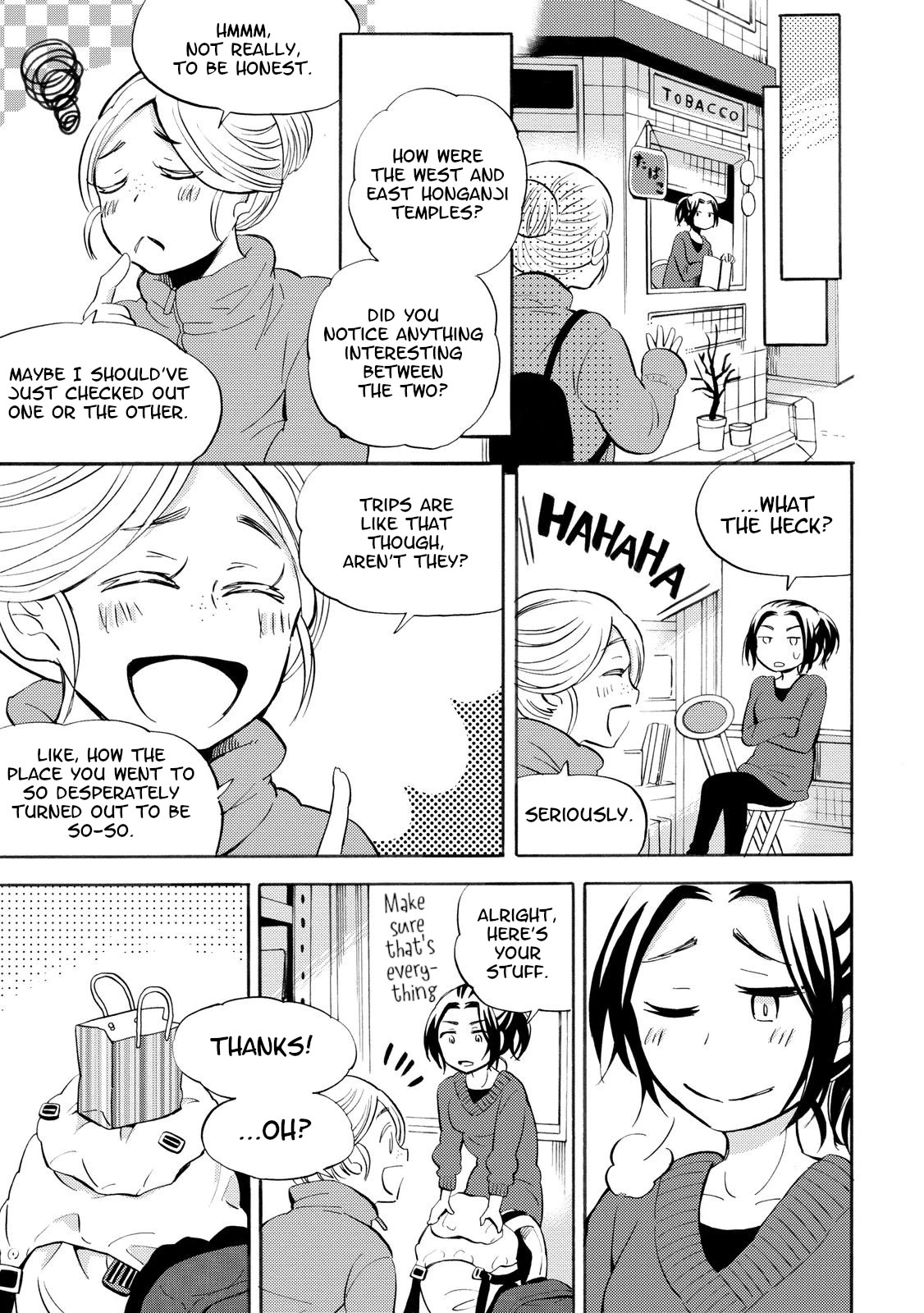 Hannari Girori no Yoriko-san chapter 28 page 12