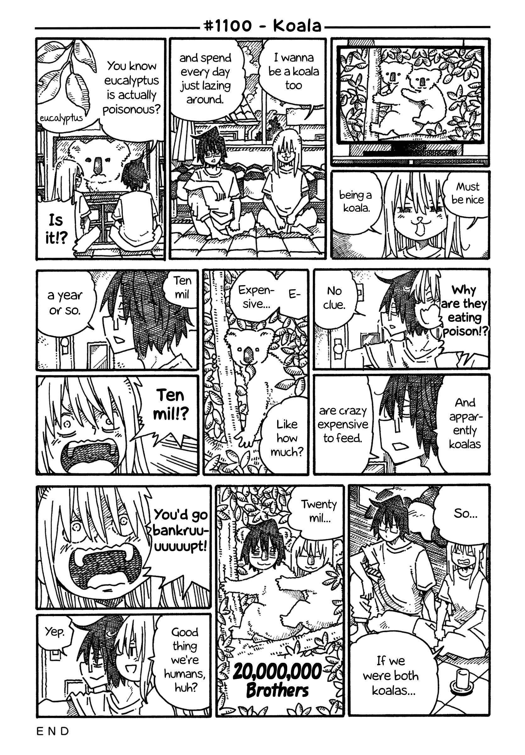 Hatarakanai Futari (The Jobless Siblings) chapter 1100 page 1