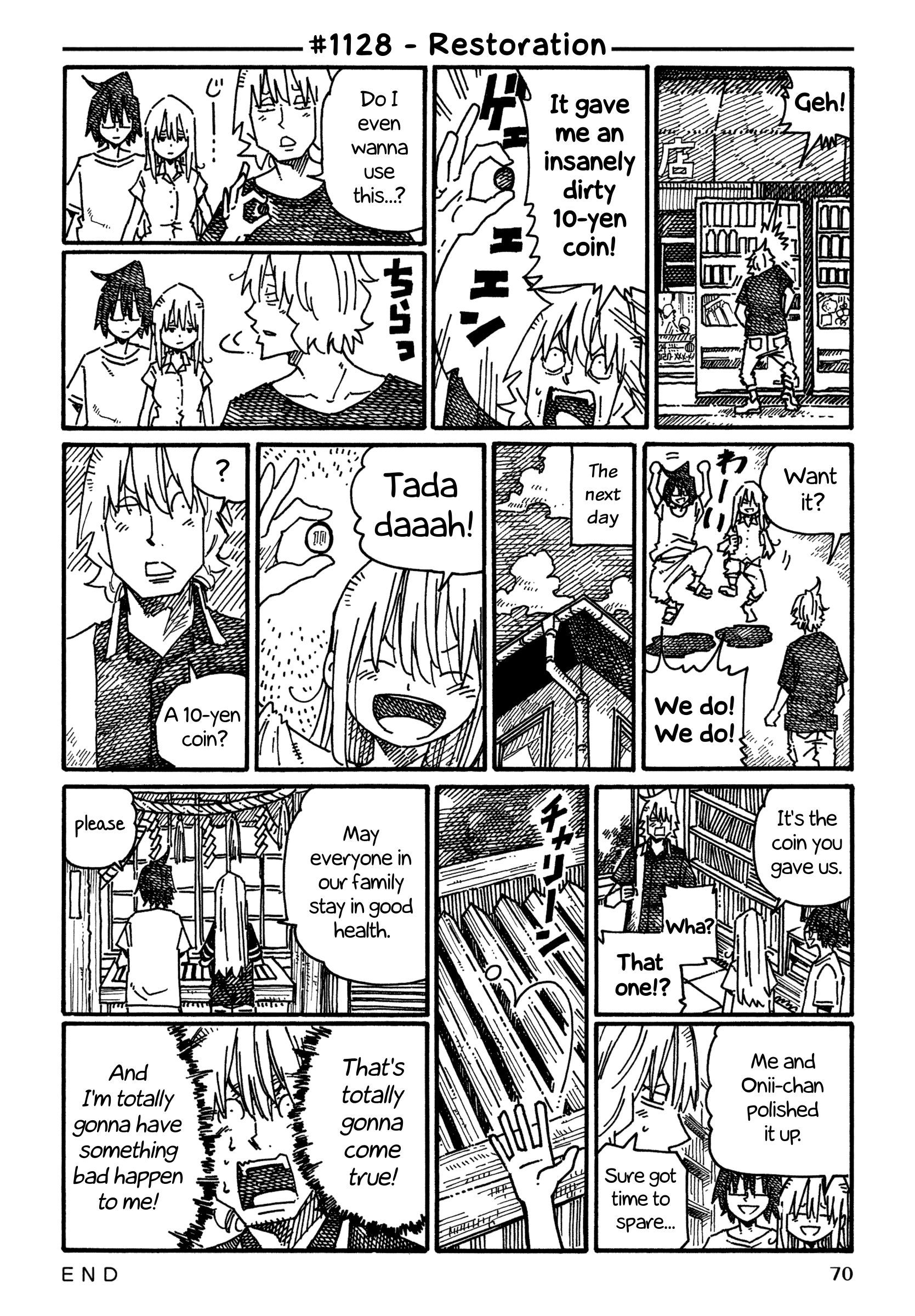 Hatarakanai Futari (The Jobless Siblings) chapter 1128 page 1