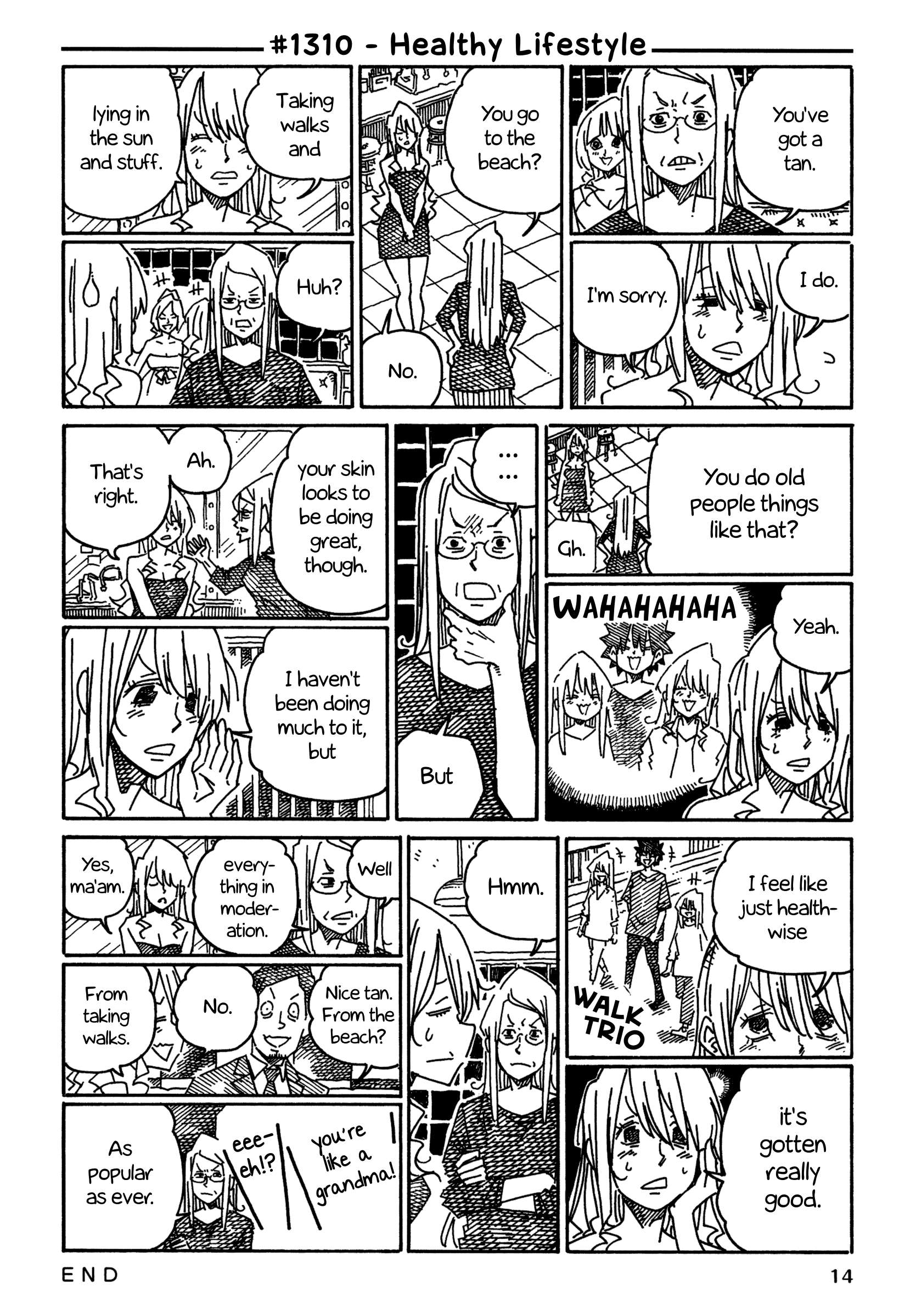 Hatarakanai Futari (The Jobless Siblings) chapter 1310 page 1