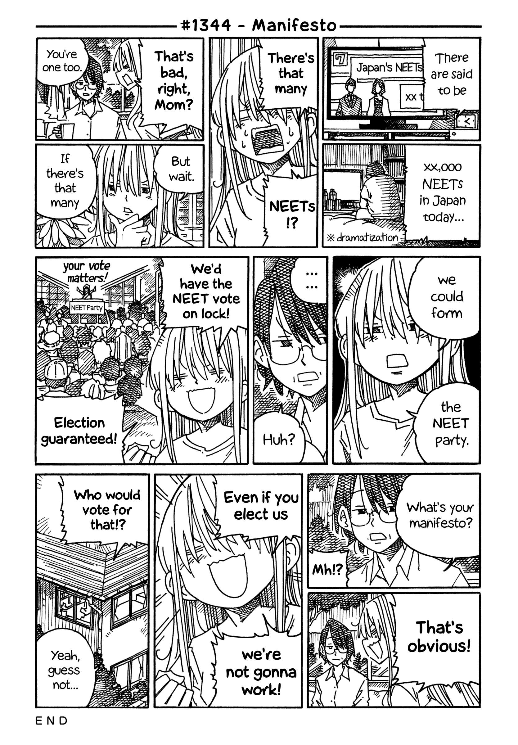 Hatarakanai Futari (The Jobless Siblings) chapter 1344 page 1
