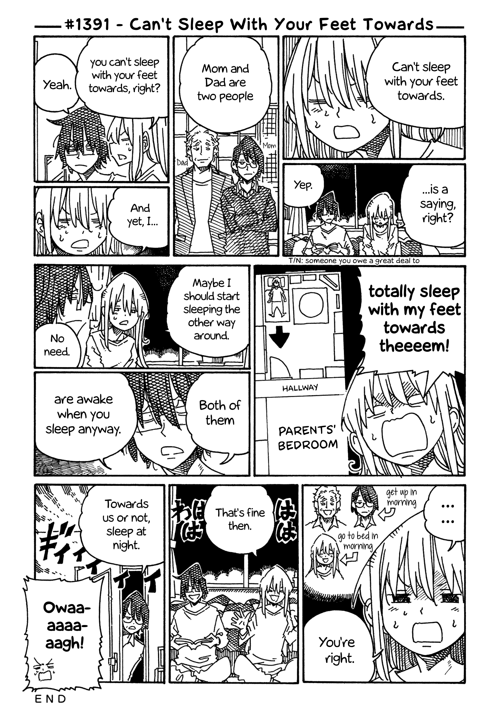 Hatarakanai Futari (The Jobless Siblings) chapter 1391 page 1