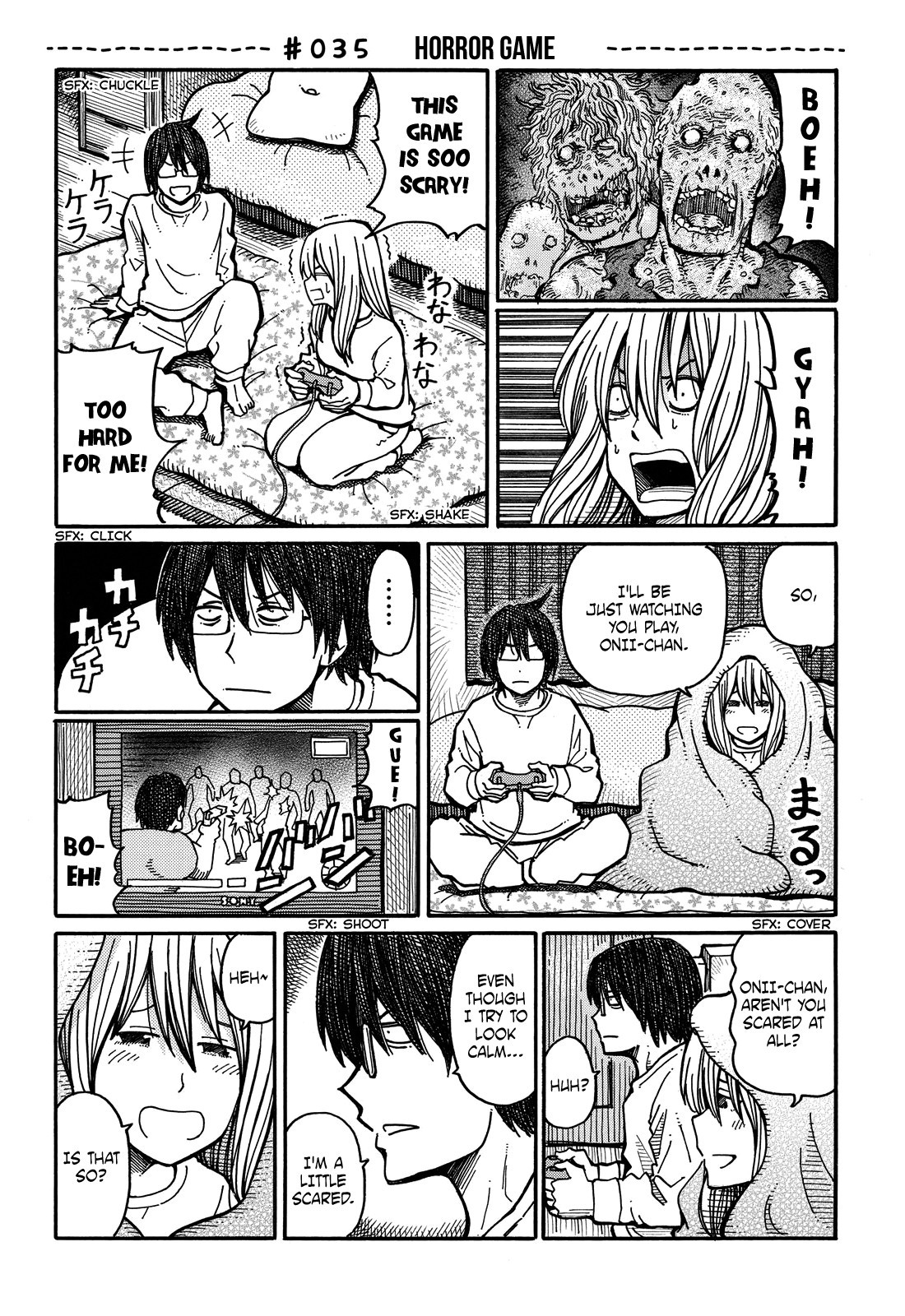 Hatarakanai Futari (The Jobless Siblings) chapter 35 page 1