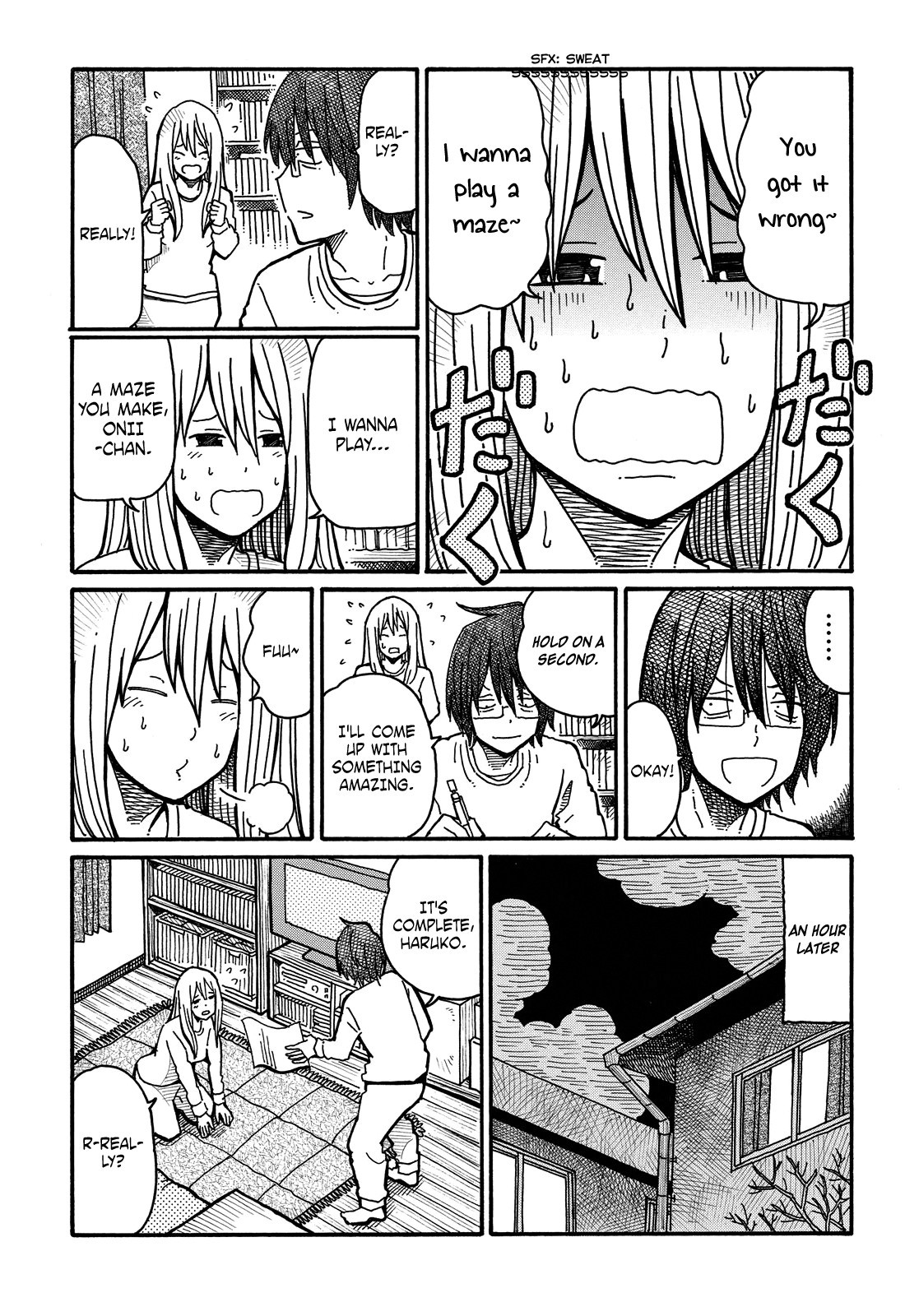 Hatarakanai Futari (The Jobless Siblings) chapter 51 page 4