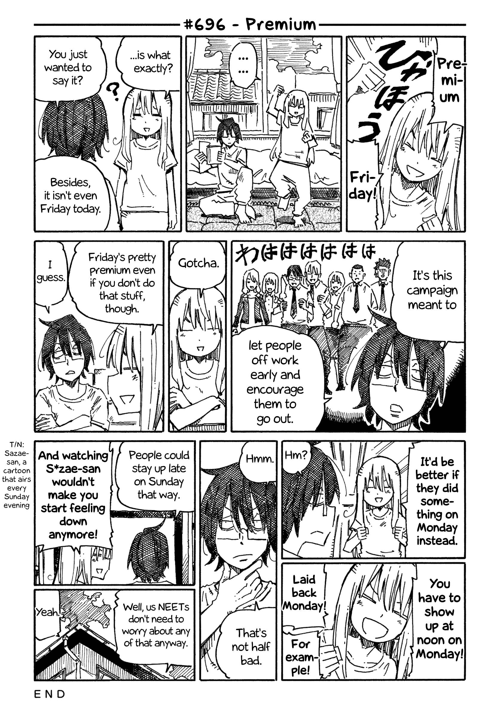 Hatarakanai Futari (The Jobless Siblings) chapter 696 page 1