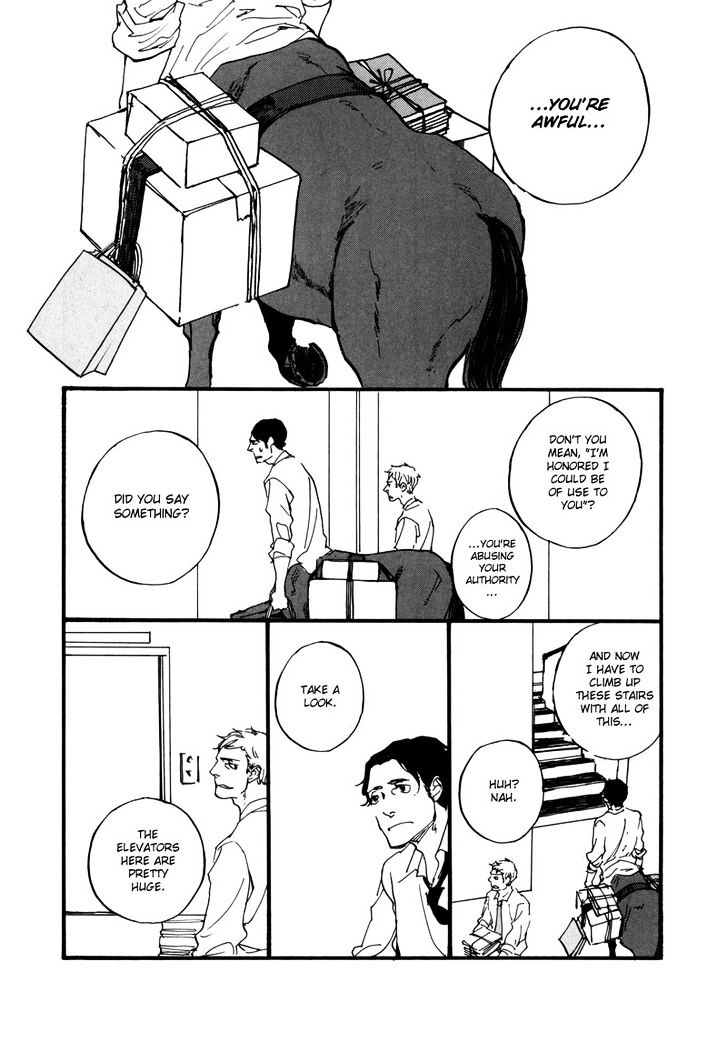 Hatarake, Kentauros! chapter 2 page 4