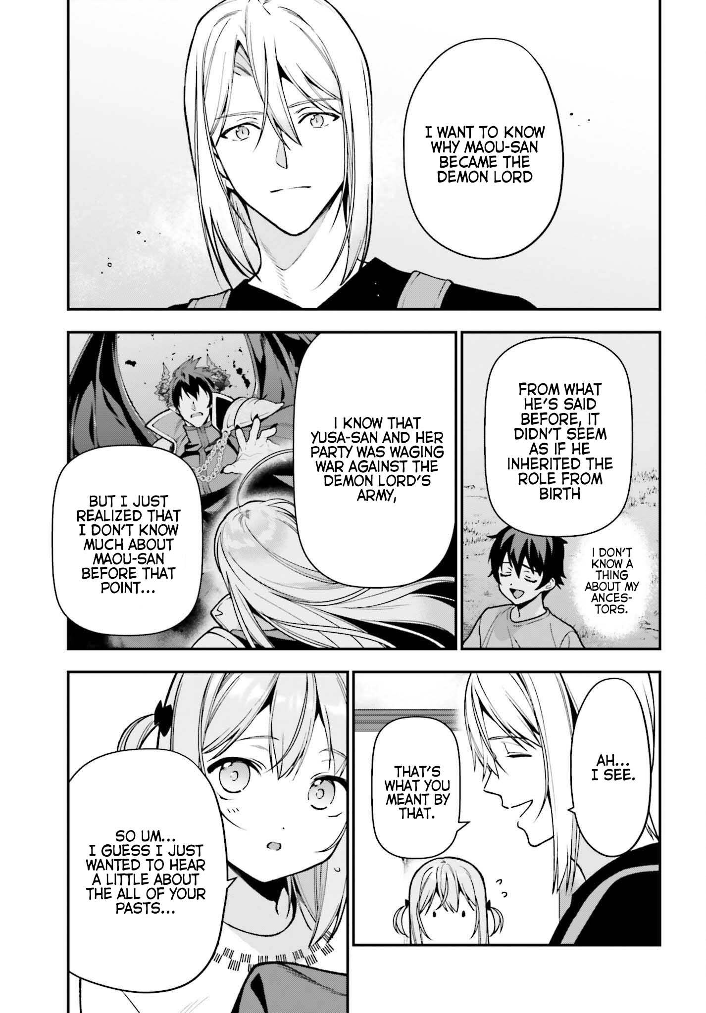 Hataraku Maousama! chapter 106 page 4