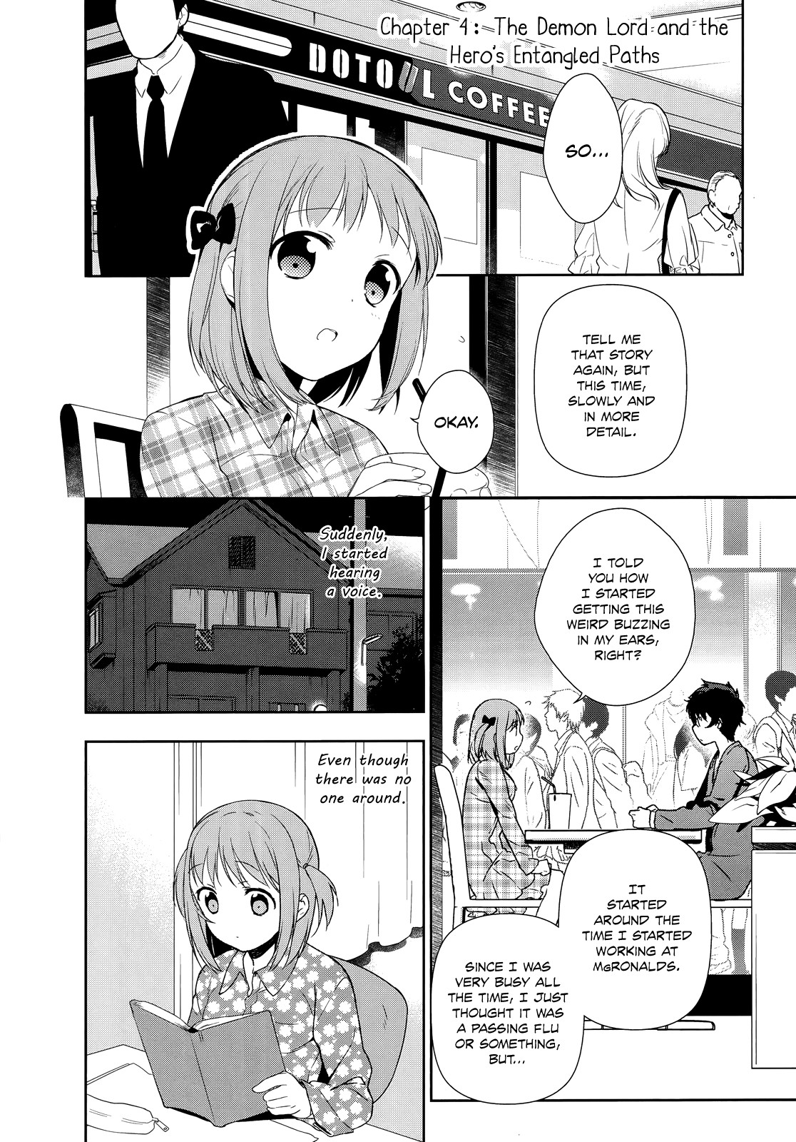 Hataraku Maousama! chapter 4 page 1