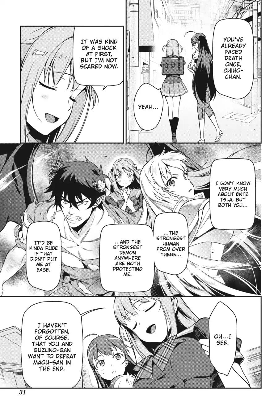 Hataraku Maousama! chapter 47 page 31