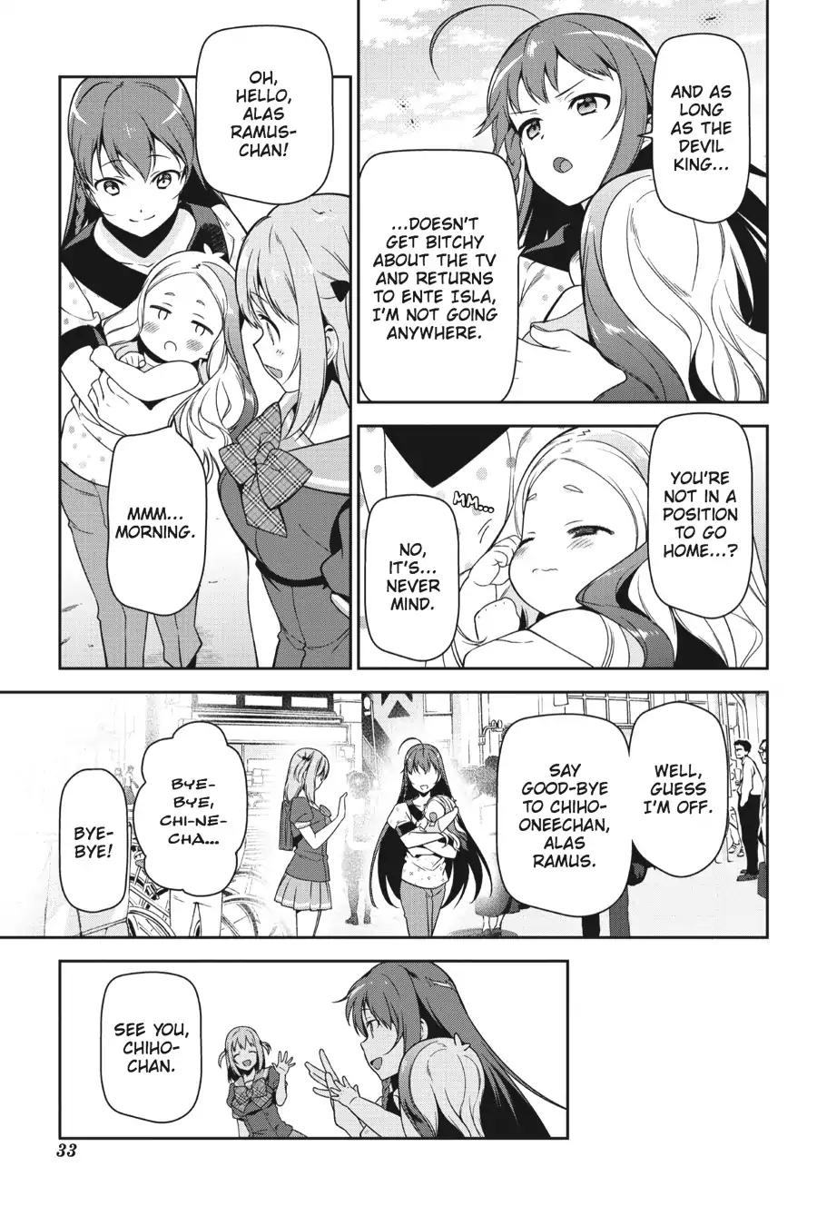 Hataraku Maousama! chapter 47 page 33