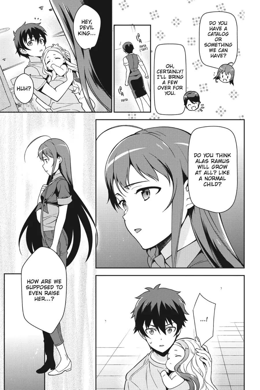 Hataraku Maousama! chapter 49.6 page 14