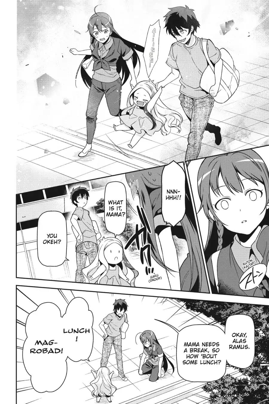 Hataraku Maousama! chapter 49.6 page 17