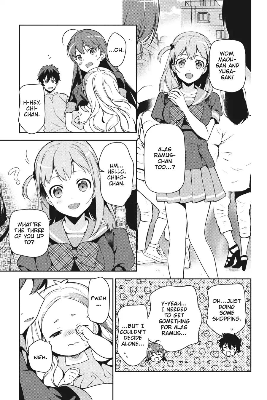 Hataraku Maousama! chapter 49.6 page 28