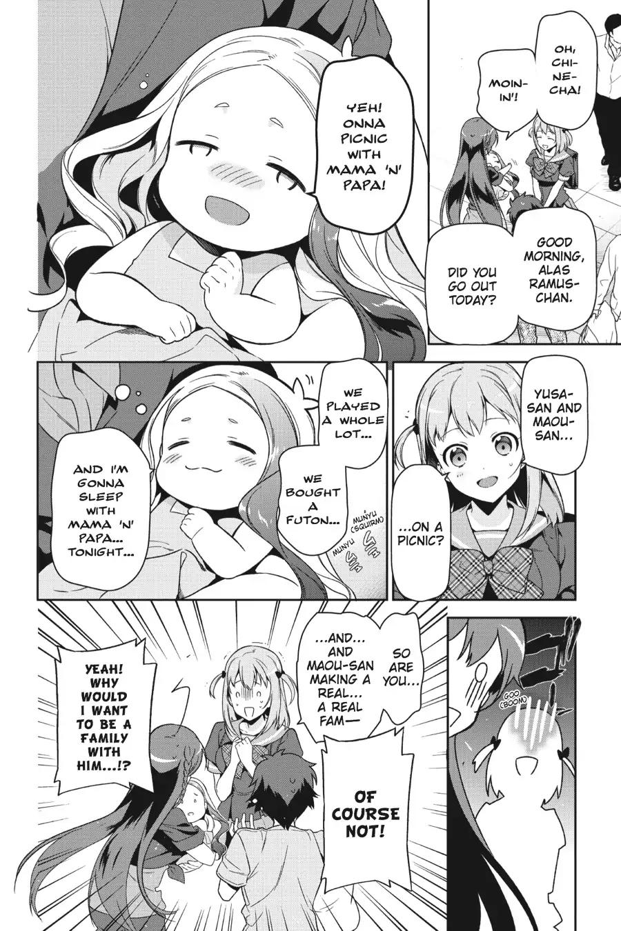 Hataraku Maousama! chapter 49.6 page 29