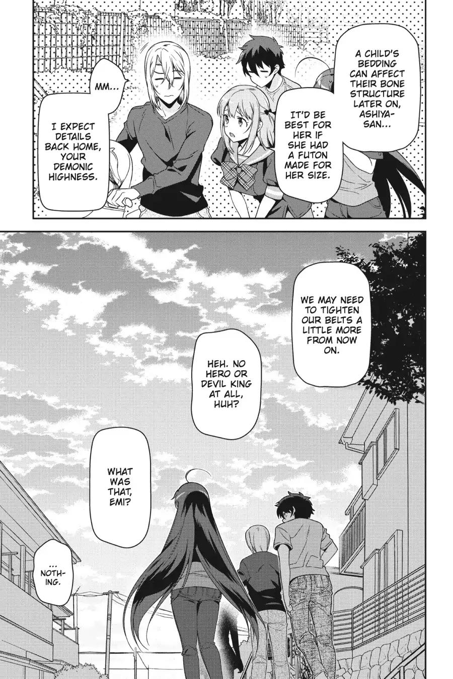 Hataraku Maousama! chapter 49.6 page 34