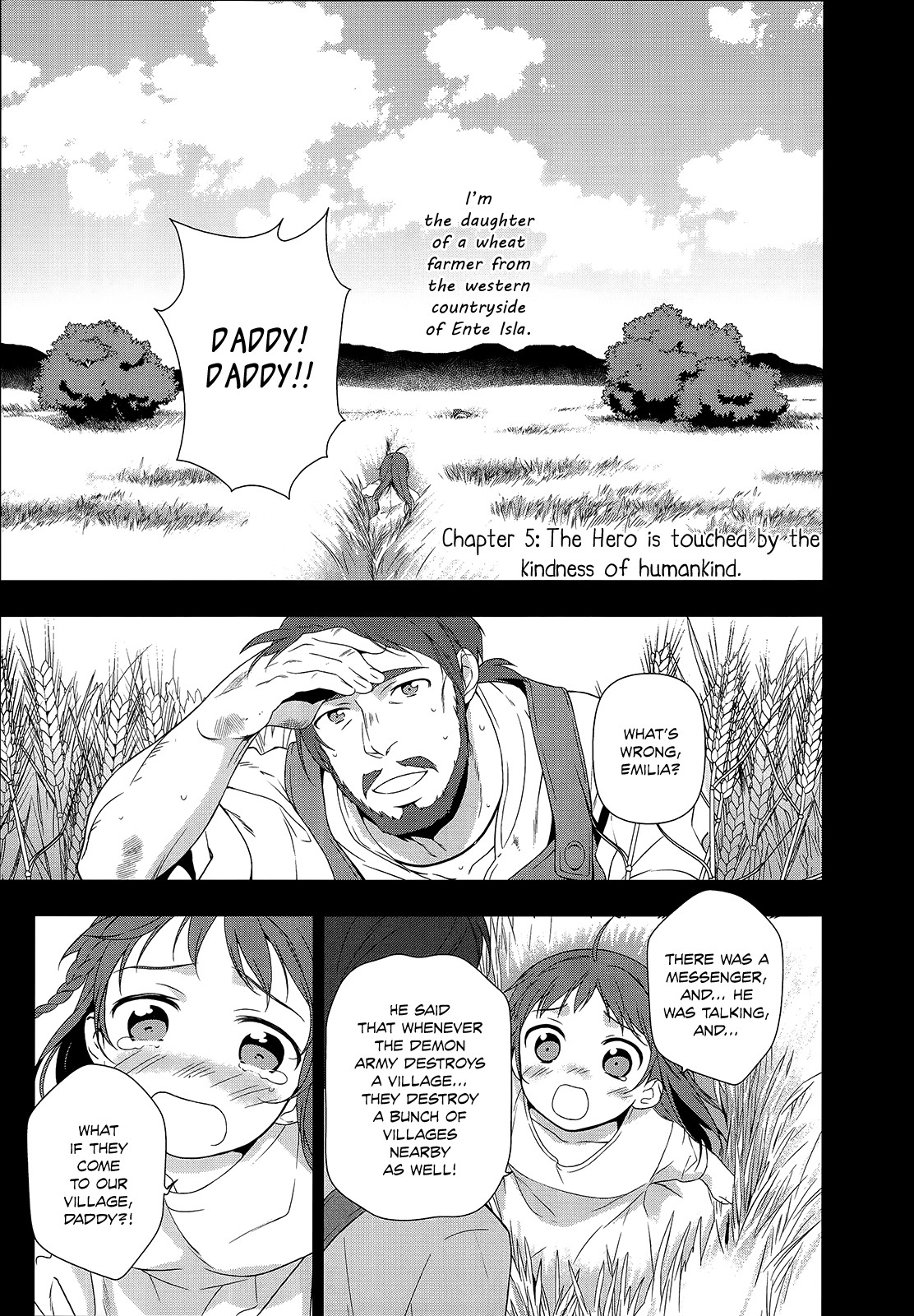 Hataraku Maousama! chapter 5 page 1