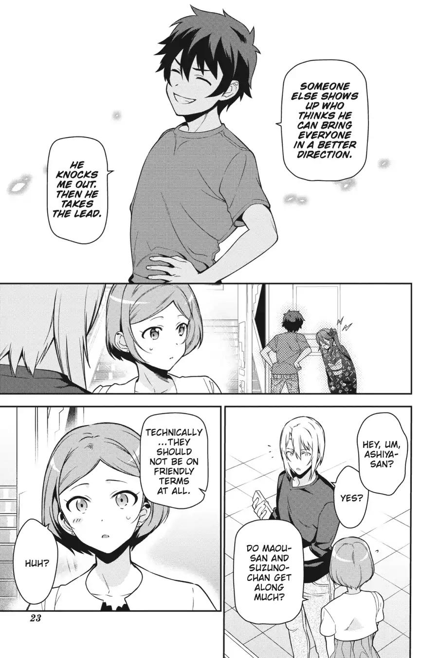 Hataraku Maousama! chapter 50 page 23