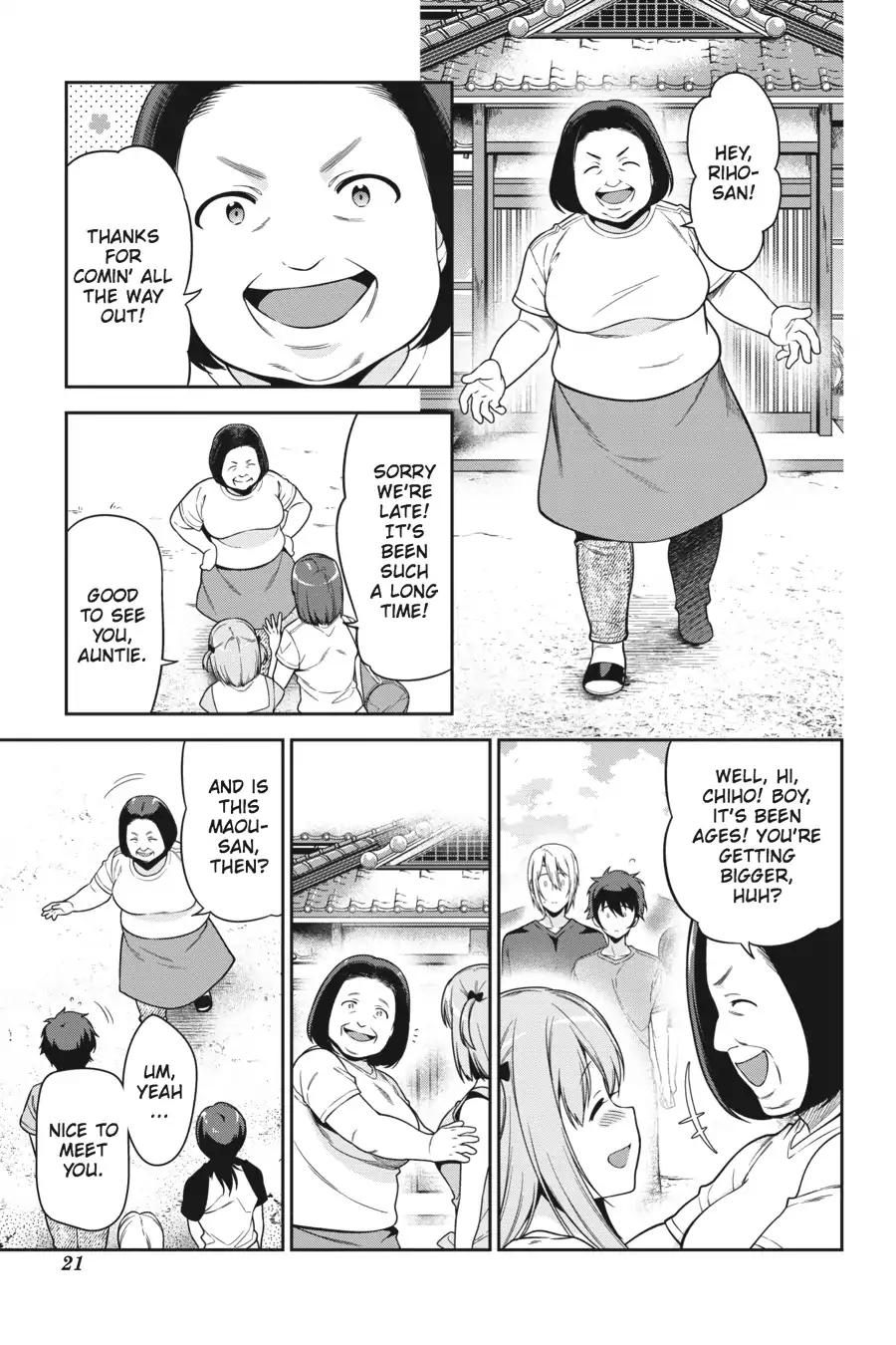 Hataraku Maousama! chapter 55 page 21