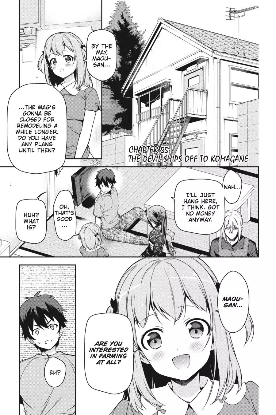 Hataraku Maousama! chapter 55 page 3