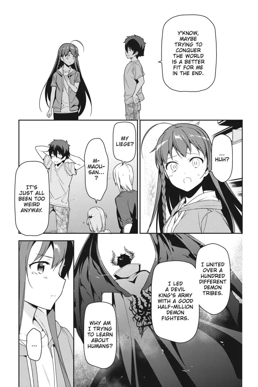 Hataraku Maousama! chapter 66 page 4