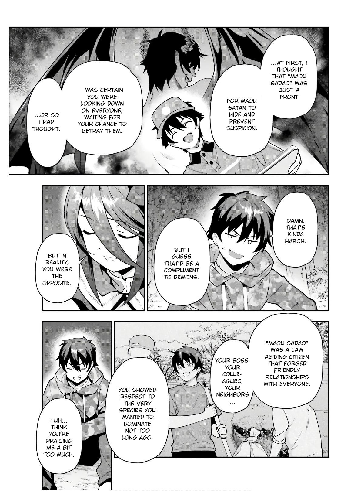 Hataraku Maousama! chapter 85 page 17