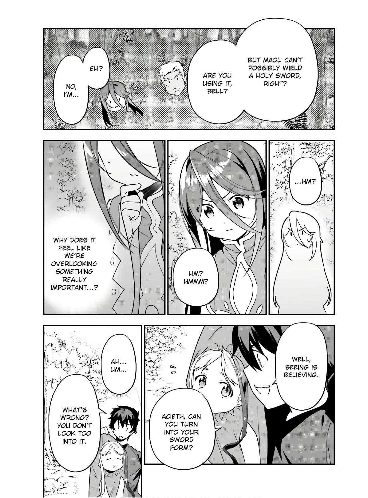 Hataraku Maousama! chapter 87 page 14