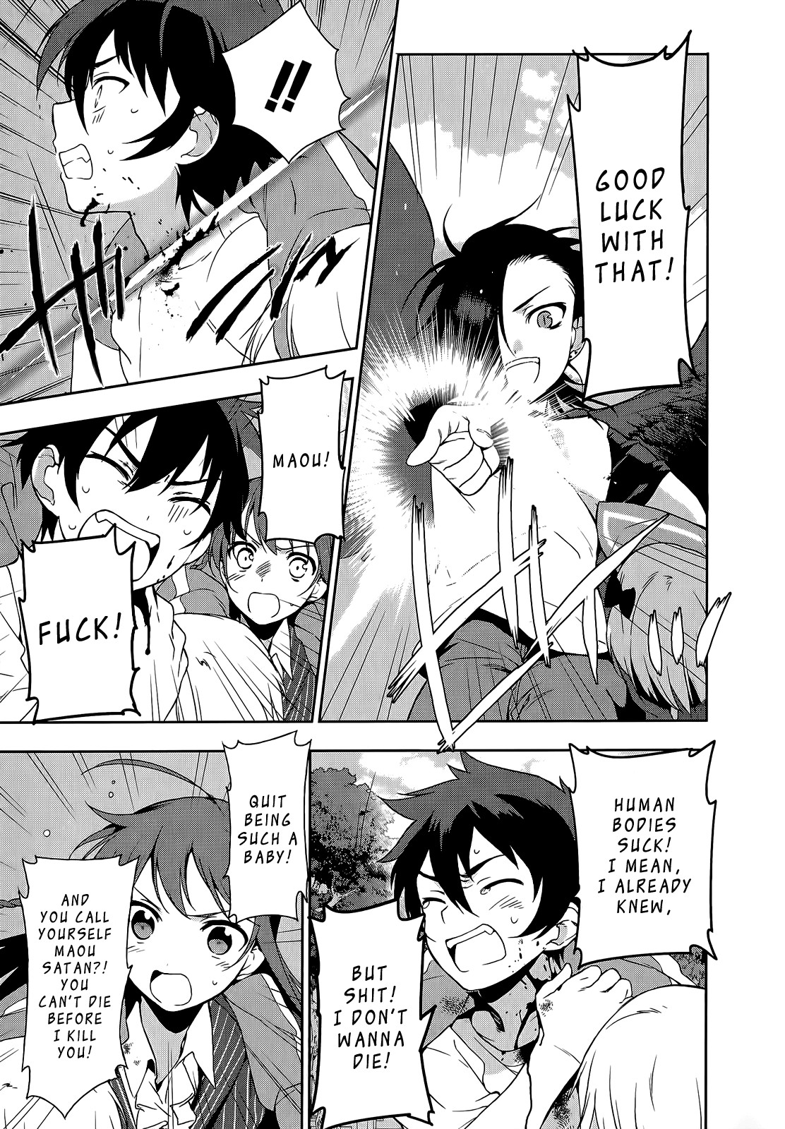 Hataraku Maousama! chapter 9 page 3