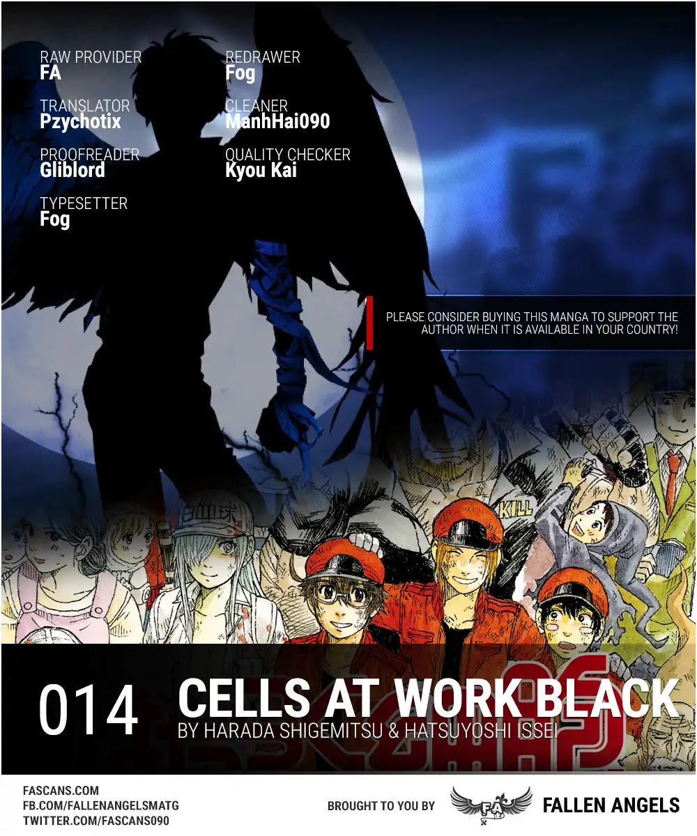 Hataraku Saibou BLACK chapter 14 page 1