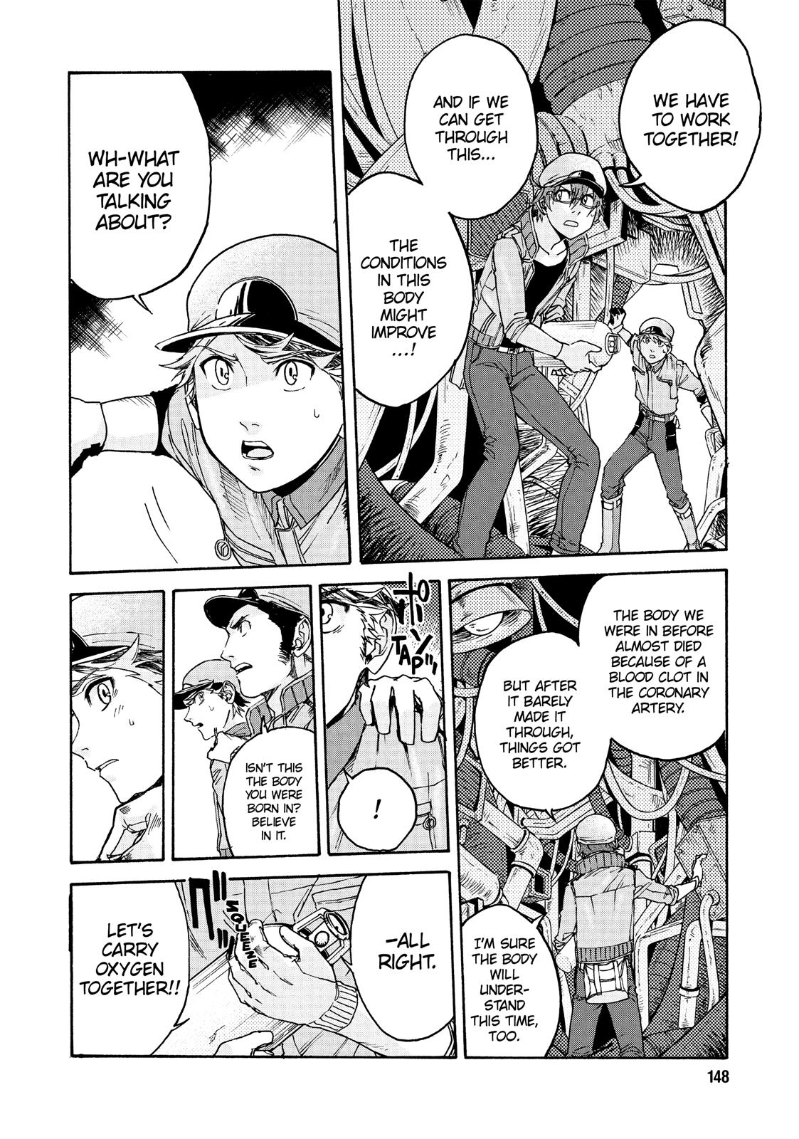 Hataraku Saibou BLACK chapter 17 page 12