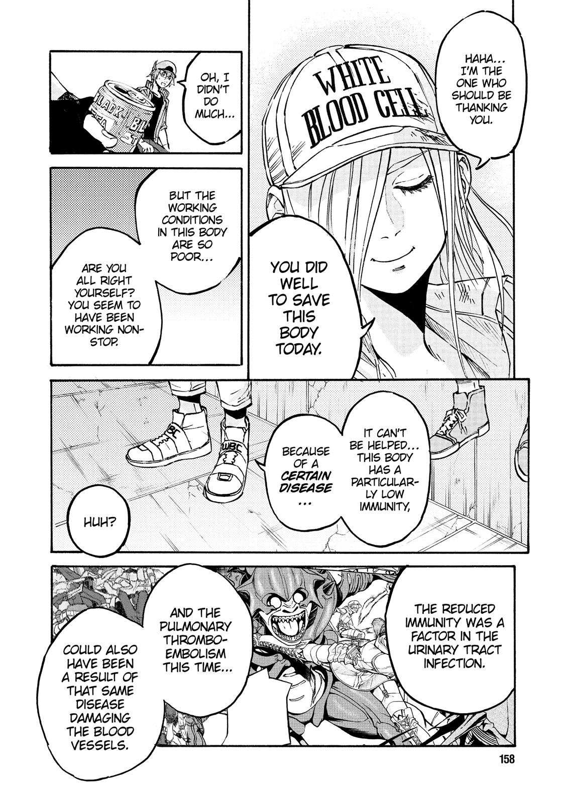 Hataraku Saibou BLACK chapter 17 page 22