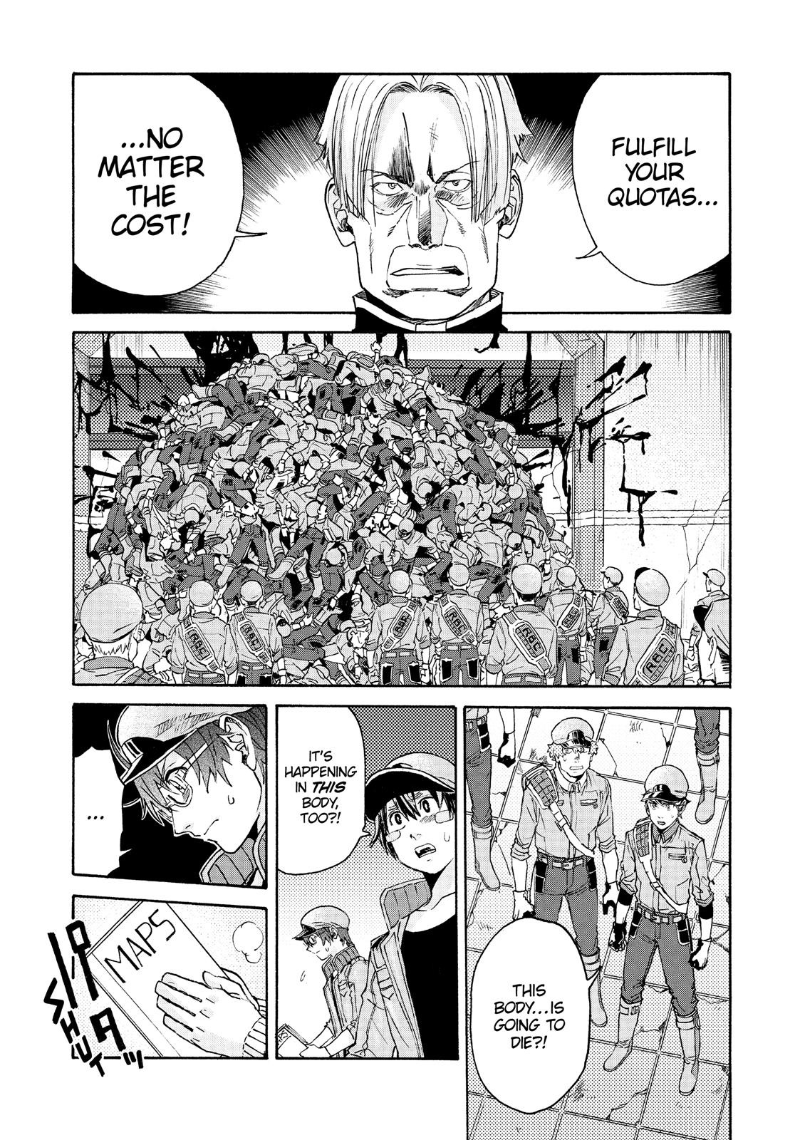 Hataraku Saibou BLACK chapter 17 page 9