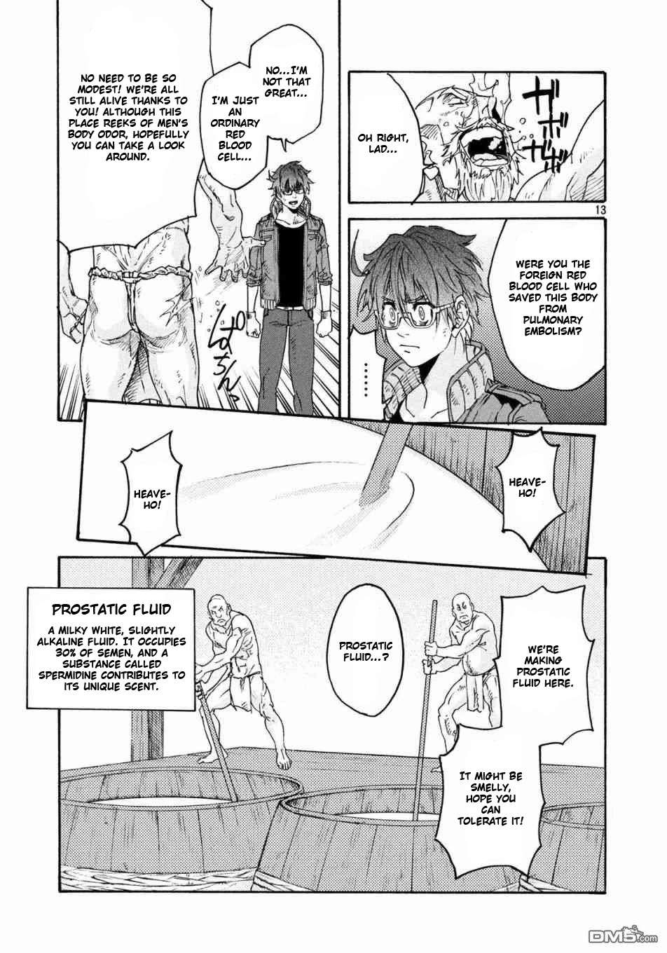 Hataraku Saibou BLACK chapter 20 page 13