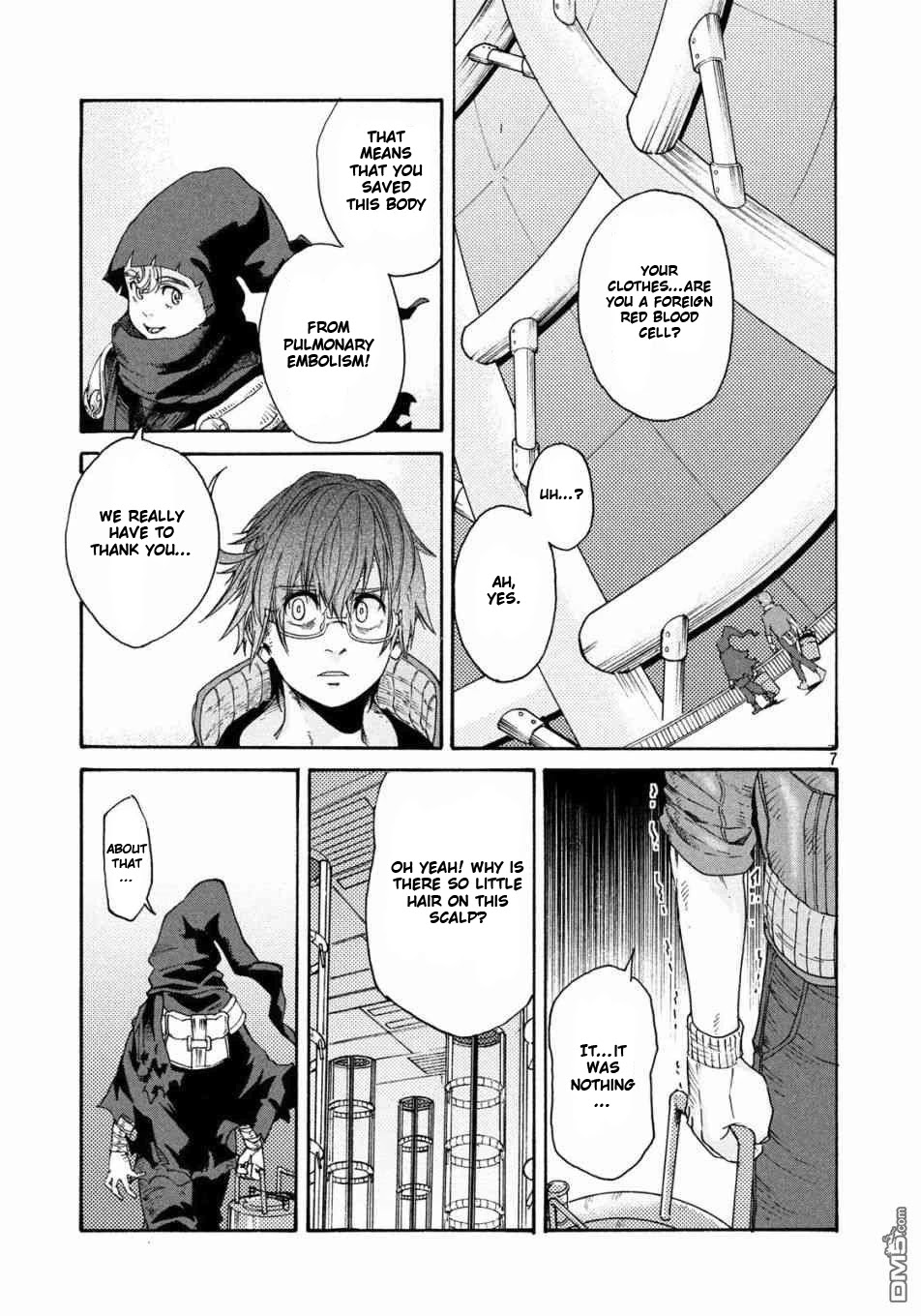 Hataraku Saibou BLACK chapter 20 page 7