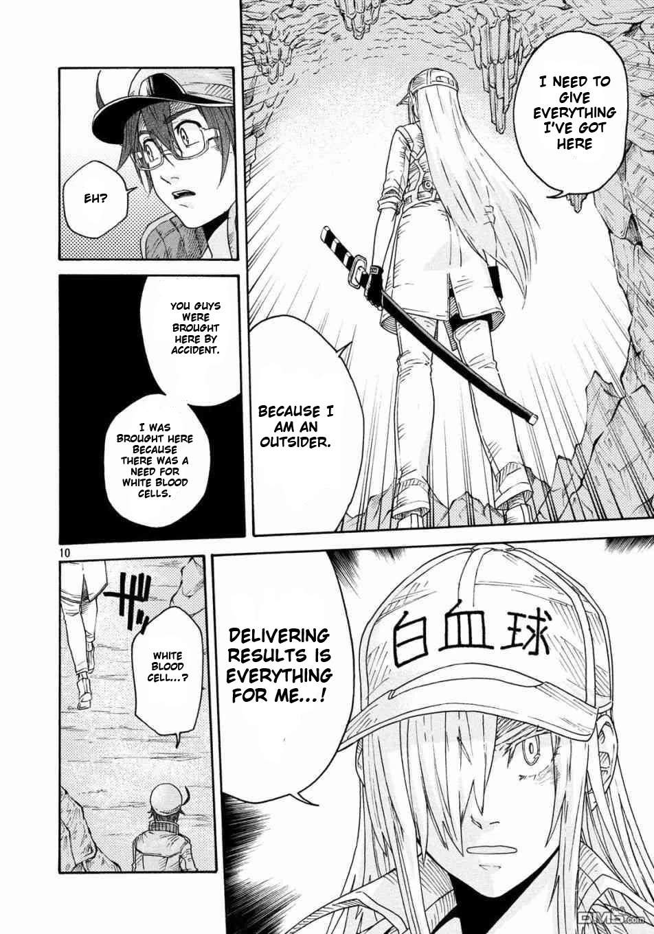 Hataraku Saibou BLACK chapter 21 page 10