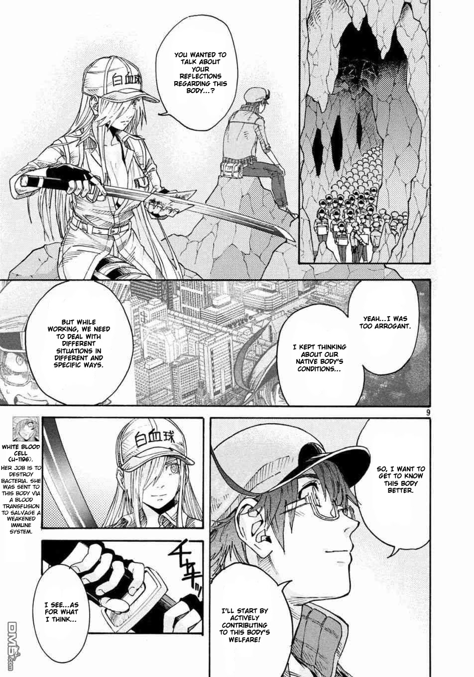 Hataraku Saibou BLACK chapter 21 page 9