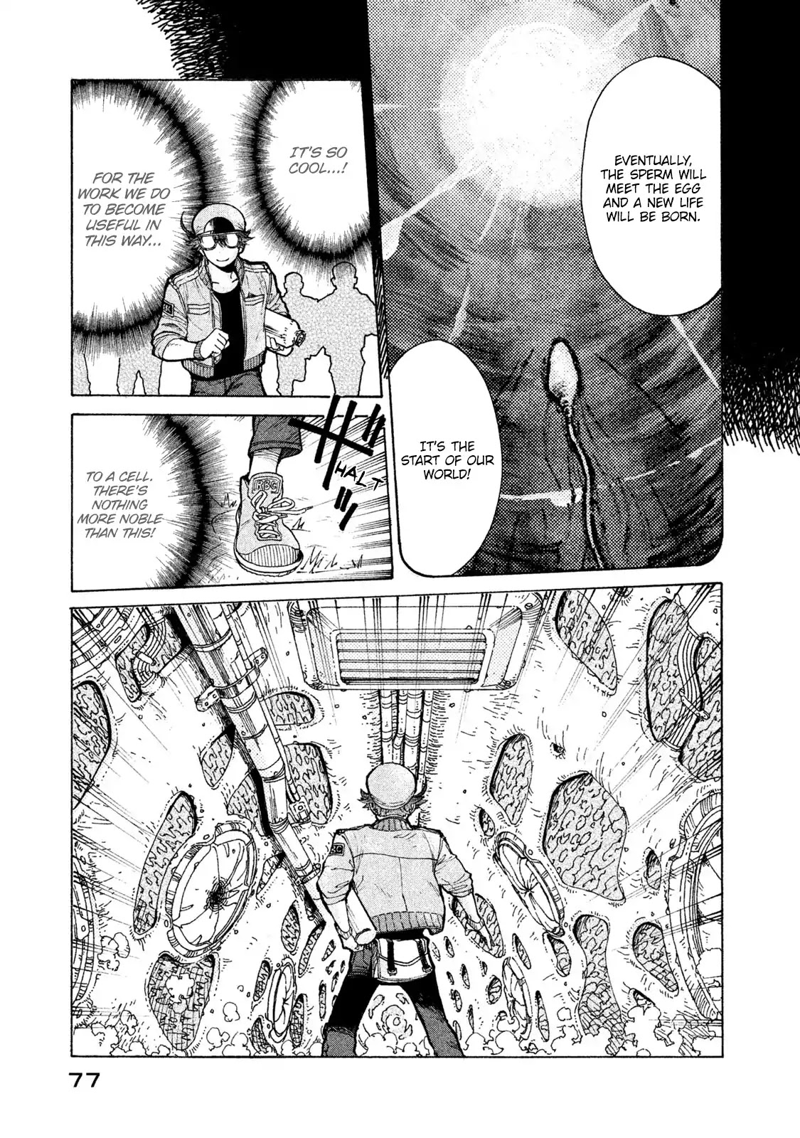 Hataraku Saibou BLACK chapter 3 page 10