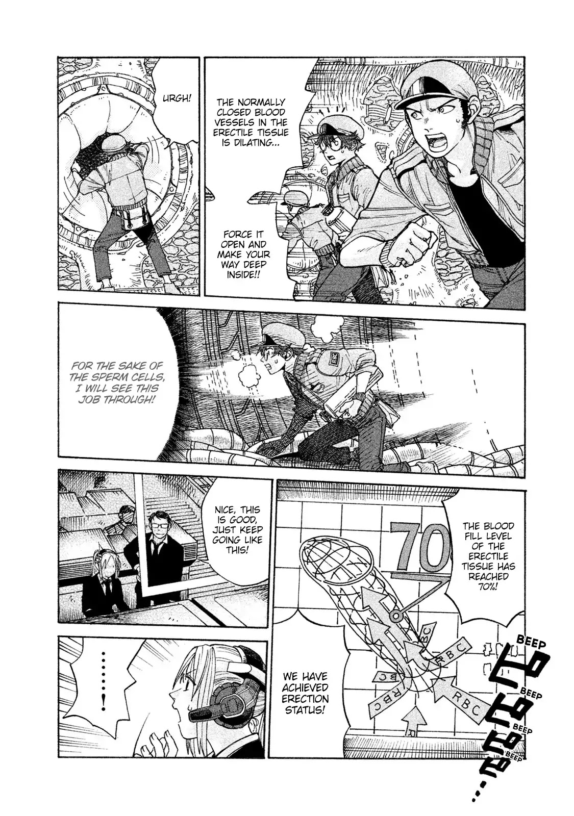 Hataraku Saibou BLACK chapter 3 page 11