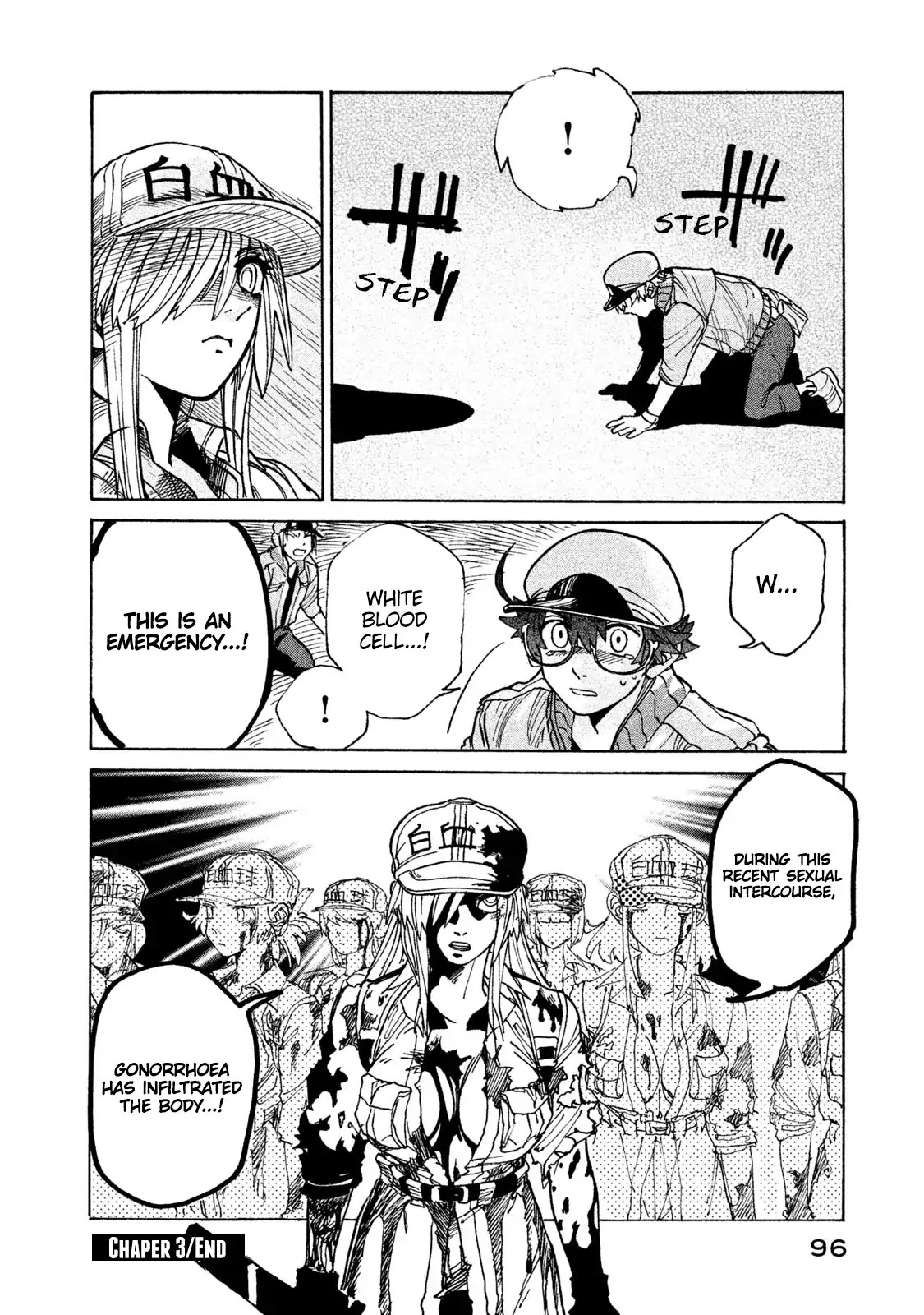 Hataraku Saibou BLACK chapter 3 page 29
