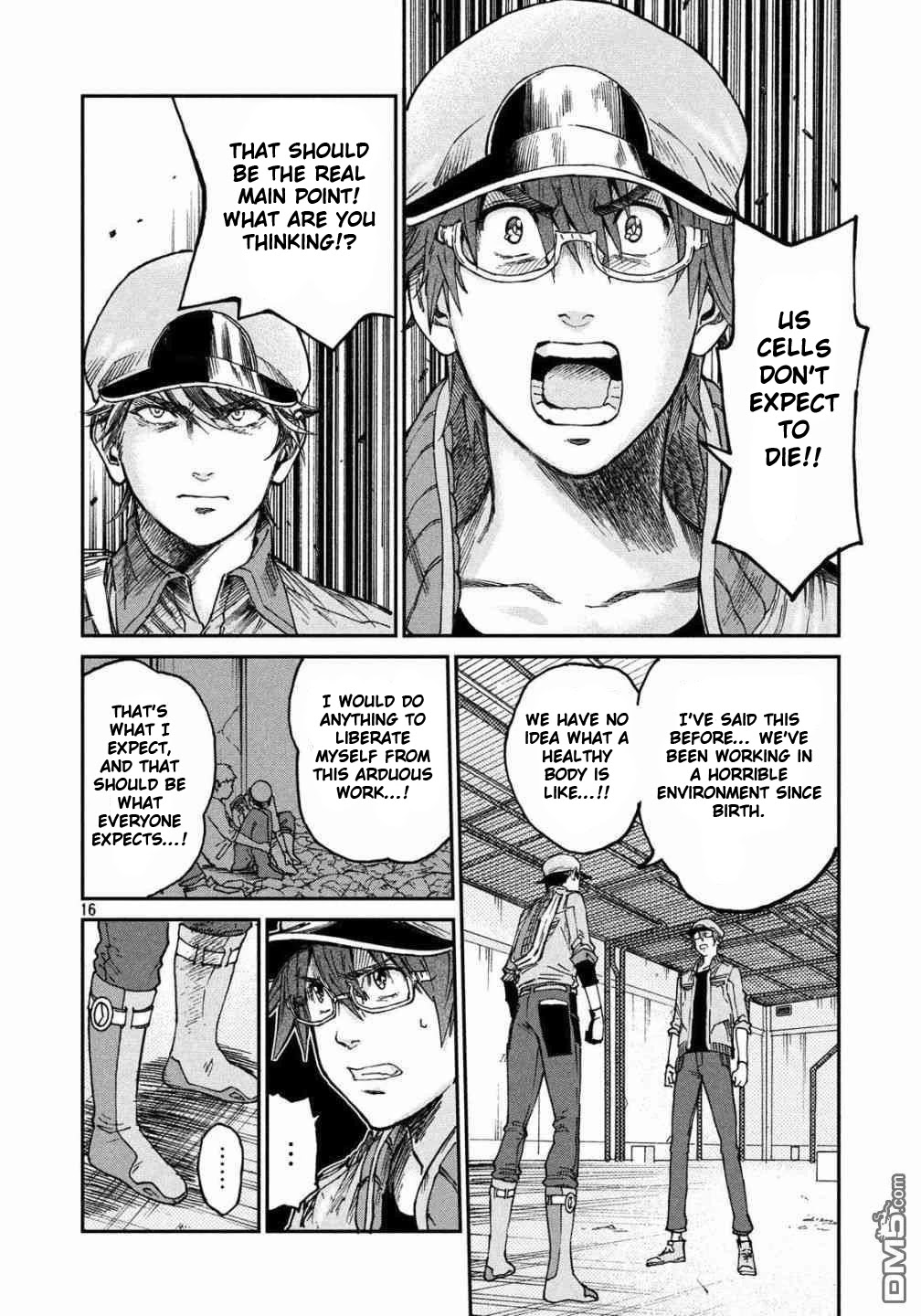 Hataraku Saibou BLACK chapter 32 page 17