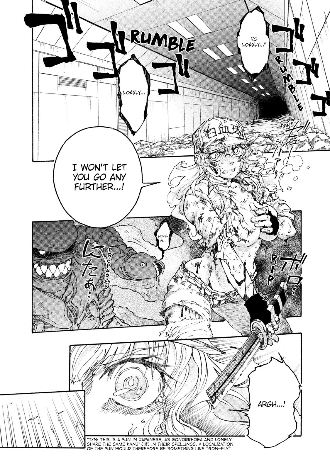 Hataraku Saibou BLACK chapter 4 page 2