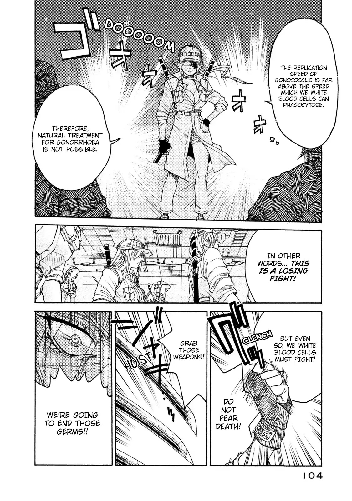 Hataraku Saibou BLACK chapter 4 page 8