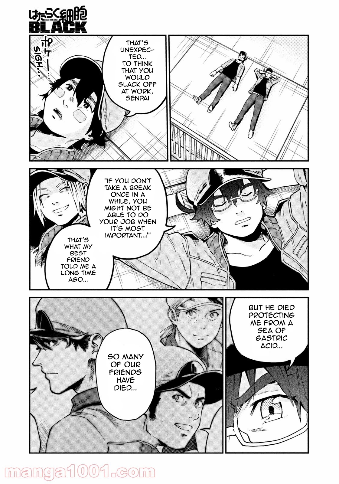 Hataraku Saibou BLACK chapter 43 page 17