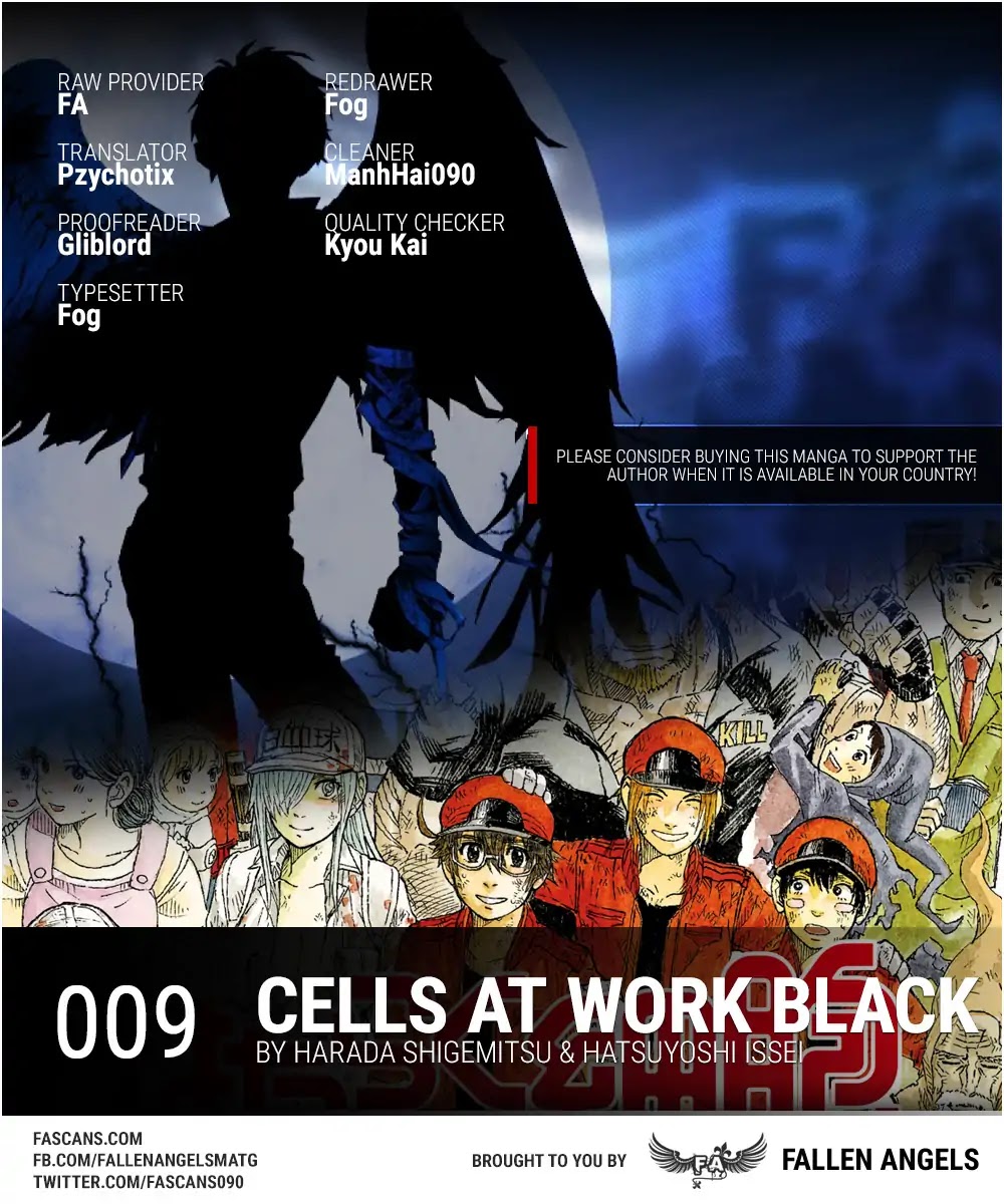 Hataraku Saibou BLACK chapter 9 page 1