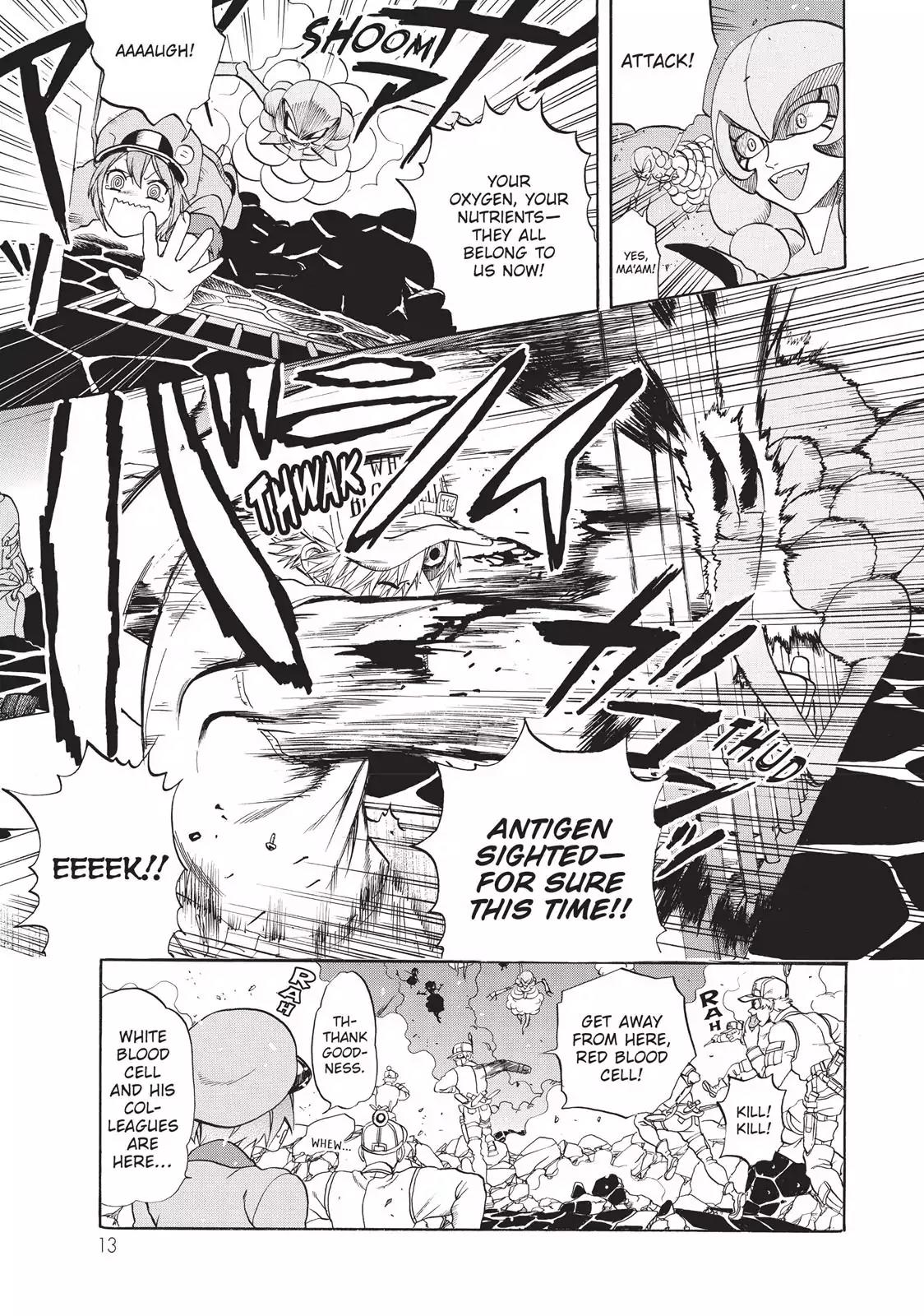 Hataraku Saibou chapter 15 page 12