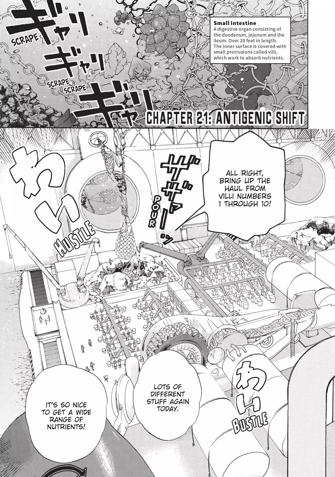 Hataraku Saibou chapter 21 page 1