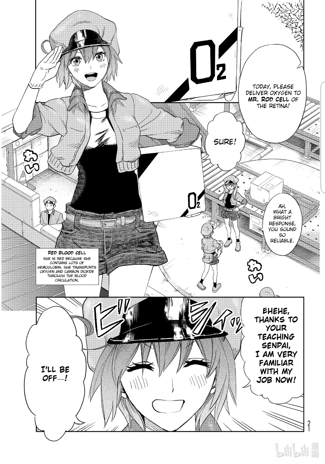 Hataraku Saibou chapter 28 page 2