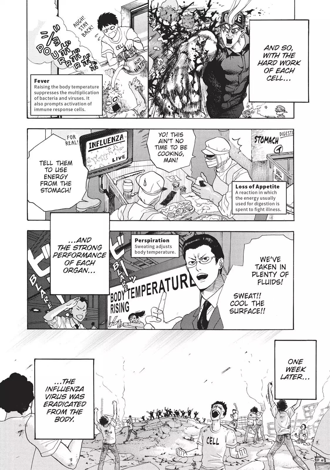 Hataraku Saibou chapter 3 page 28